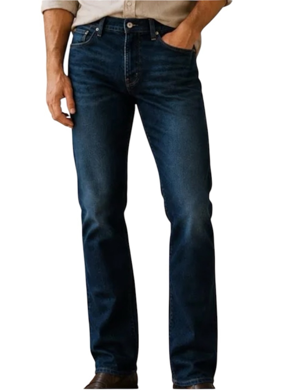 AG ADRIANO GOLDSCHMIED GRADUATE TAILORED LEG JEANS Denim 360 Mens 34 x 32 Dark